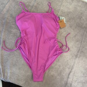 Sun Shade Pink Swimsuit
